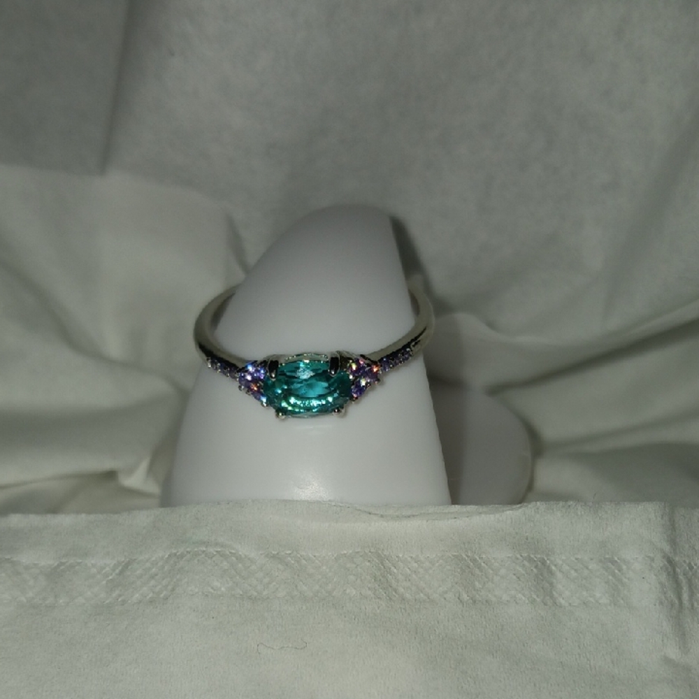 This Lovely Story Starts With A Blue Aquamarine  Ring.